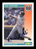 Lou Whitaker Autographed 1992 Score Card #255 Detroit Tigers SKU #183937