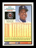 Lou Whitaker Autographed 1992 Score Card #255 Detroit Tigers SKU #183937