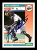 Lenny Webster Autographed 1992 Score Card #663 Minnesota Twins SKU #183951