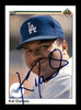 Kal Daniels Autographed 1990 Upper Deck Card #603 Los Angeles Dodgers SKU #184034