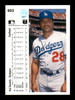 Kal Daniels Autographed 1990 Upper Deck Card #603 Los Angeles Dodgers SKU #184034