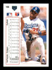 Kal Daniels Autographed 1991 Upper Deck Card #166 Los Angeles Dodgers SKU #184143