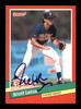 Scott Leius Autographed 1991 Donruss The Rookies Rookie Card #4 Minnesota Twins SKU #184537