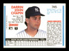 Darrin Chapin Autographed 1992 Donruss Rookie Card #745 New York Yankees SKU #184572
