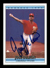 Jose DeLeon Autographed 1992 Donruss Card #246 St. Louis Cardinals SKU #184587