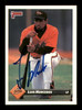 Luis Mercedes Autographed 1993 Donruss Card #645 Baltimore Orioles SKU #184638