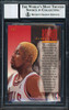 Dennis Rodman Autographed 1996-97 Fleer Ultra Card #337 Chicago Bulls Auto Grade 10 Beckett BAS #12518926