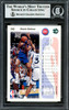 Dennis Rodman Autographed 1992-93 Upper Deck Card #242 Detroit Pistons Beckett BAS Stock #184853