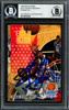 Dennis Rodman Autographed 1992-93 Skybox Card #312 Detroit Pistons Beckett BAS #12518322