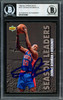 Dennis Rodman Autographed 1993-94 Upper Deck Card #167 Detroit Pistons Signed In Blue Beckett BAS #12518360