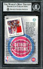 Dennis Rodman Autographed 1993-94 Upper Deck Card #167 Detroit Pistons Signed In Blue Beckett BAS #12518360