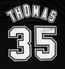 Chicago White Sox Frank Thomas Autographed Framed Black Jersey Beckett BAS Stock #185081