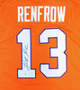 Clemson Tigers Hunter Renfrow Autographed Orange Jersey Beckett BAS Stock #185734