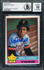 Rod Carew Autographed 1976 Topps Card #400 Minnesota Twins Auto Grade 10 Beckett BAS #12510893