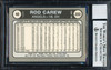 Rod Carew Autographed 1981 Fleer Sticker Card #40 California Angels Auto Grade 10 Beckett BAS #12511100