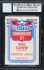 Rod Carew Autographed 1984 Topps All Star Set Card #2 California Angels Auto Grade 10 Beckett BAS #12510570