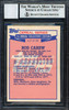 Rod Carew Autographed 1984 Topps Ralston Purina Card #17 California Angels Auto Grade 10 Beckett BAS #12510579