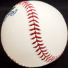 Greg Halman Autographed Official MLB Baseball Seattle Mariners MCS Holo #55024