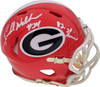 Herschel Walker Autographed Georgia Bulldogs Speed Mini Helmet "Heisman 82" Beckett BAS Stock #185958