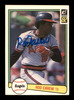 Rod Carew Autographed 1982 Donruss Card #216 California Angels SKU #186575