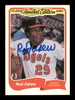 Rod Carew Autographed 1985 Fleer Limited Edition Card #5 California Angels SKU #186685