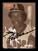 Rod Carew Autographed 1992 Pinnacle Card #584 California Angels SKU #186746