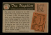 Tom Umphlett Autographed 1955 Bowman Card #45 Washington Senators SKU #187831