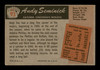 Andy Seminick Autographed 1955 Bowman Card #93 Cincinnati Reds SKU #187901