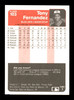 Tony Fernandez Autographed 1985 Fleer Card #103 Toronto Blue Jays SKU #187965