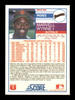 Marvell Wynne Autographed 1988 Score Card #209 San Diego Padres SKU #188387
