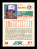 George Bell Autographed 1988 Score Card #540 Toronto Blue Jays SKU #188424