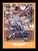 Mike Aldrete Autographed 1988 Score Card #556 San Francisco Giants SKU #188428