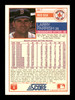 Larry Parrish Autographed 1988 Score Traded Card #65T Boston Red Sox SKU #188462