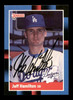 Jeff Hamilton Autographed 1988 Donruss Card #525 Los Angeles Dodgers SKU #188529