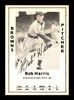 Bob Harris Autographed 1979 Diamond Greats Card #182 St. Louis Browns SKU #188794