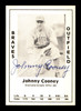 Johnny Cooney Autographed 1979 Diamond Greats Card #205 Boston Braves SKU #188818