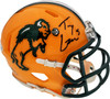 Trey Lance Autographed North Dakota State Bison Speed Mini Helmet Beckett BAS Stock #187734