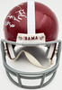 Devonta Smith Autographed Alabama Crimson Tide Mini Helmet "Heisman 2020" Beckett BAS Stock #189553