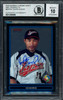 Ichiro Suzuki Autographed 2009 Bowman Chrome Draft Card #BDPW1 Japan Auto Grade 10 Beckett BAS Stock #189867