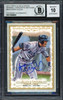 Ichiro Suzuki Autographed 2012 Topps Allen & Ginter Highlight Sketches Card #BH-3 Seattle Mariners Auto Grade 10 Beckett BAS #12669882