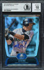 Ichiro Suzuki Autographed 2012 Bowman Platinum Card #8 Seattle Mariners Auto Grade 10 Beckett BAS Stock #189911