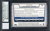 Ichiro Suzuki Autographed 2012 Bowman Card #176 Seattle Mariners Auto Grade 10 Beckett BAS #12669903