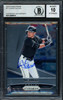 Ichiro Suzuki Autographed 2015 Panini Prizm Card #77 Miami Marlins Auto Grade 10 Beckett BAS #12669914