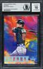 Ichiro Suzuki Autographed 2018 Panini Diamond Kings Aurora Card #A9 Miami Marlins Auto Grade 10 Beckett BAS #12670077