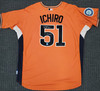 Seattle Mariners Ichiro Suzuki Autographed Orange Majestic 2007 All-Star Game Jersey "07 ASG MVP" Size XL IS Holo Stock #189814