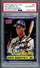 Ken Griffey Jr. Autographed Topps Project 2020 Jacob Rochester Card #66 Seattle Mariners "10x GG" #1/1 PSA/DNA #52451066