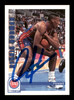 Dennis Rodman Autographed 1992-93 Hoops Card #66 Detroit Pistons SKU #190479