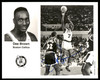 Dee Brown Autographed Team Issued 8x10 Photo Boston Celtics SKU #190526