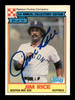 Jim Rice Autographed 1984 Topps Ralston Purina Card #9 Boston Red Sox SKU #190773