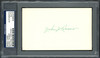 John "Bunny" Roser Autographed 3x5 Index Card Boston Braves PSA/DNA #83862370